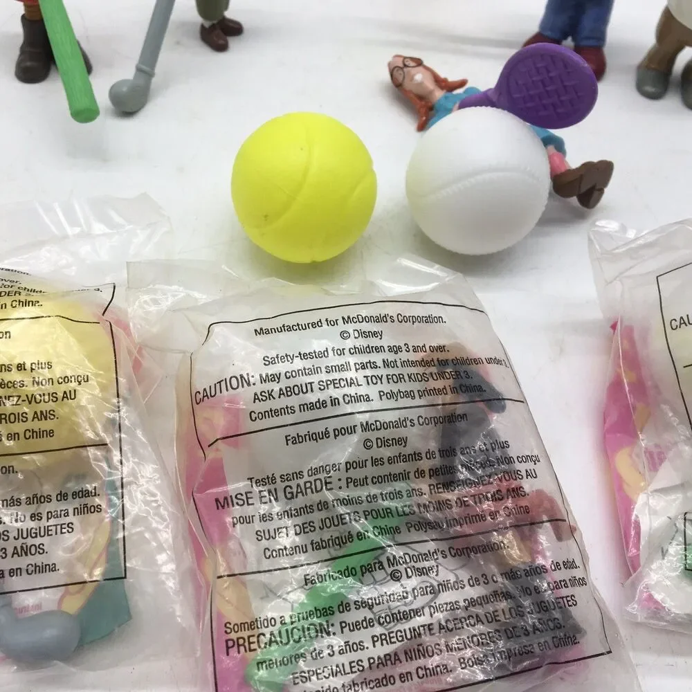90’s VTG McDonald's Disney Recess Toys Figures Happy Meal Kids Meal Lot of 9
